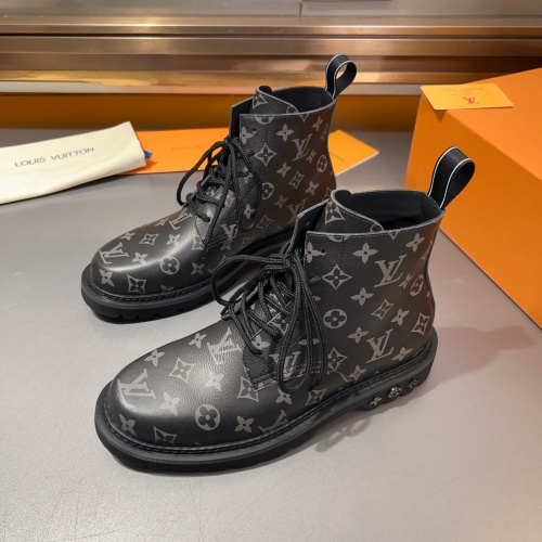 Wholesale Louis Vuitton Boots For Men #1264991 $145.00 USD, Wholesale Quality Replica Louis Vuitton Boots