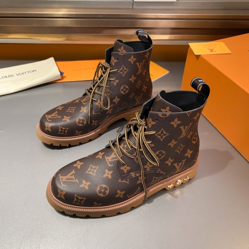 Wholesale Louis Vuitton Boots For Men #1264992 $145.00 USD, Wholesale Quality Replica Louis Vuitton Boots