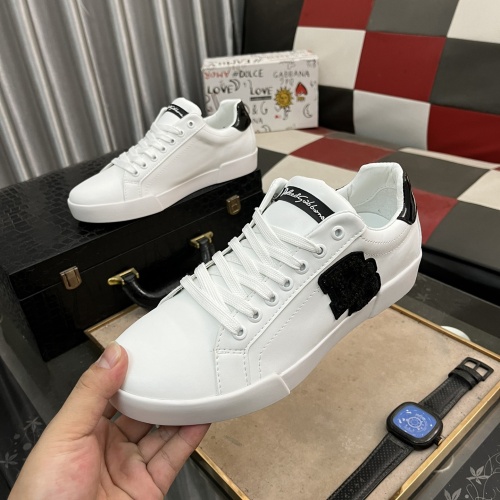 Wholesale Dolce &amp; Gabbana D&amp;G Casual Shoes For Women #1265022 $76.00 USD, Wholesale Quality Replica Dolce &amp; Gabbana D&amp;G Casual Shoes