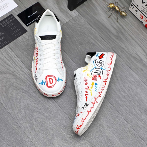 Replica Dolce & Gabbana D&G Casual Shoes For Women #1265061 $85.00 USD for Wholesale