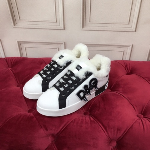 Wholesale Dolce &amp; Gabbana D&amp;G Casual Shoes For Women #1265065 $105.00 USD, Wholesale Quality Replica Dolce &amp; Gabbana D&amp;G Casual Shoes