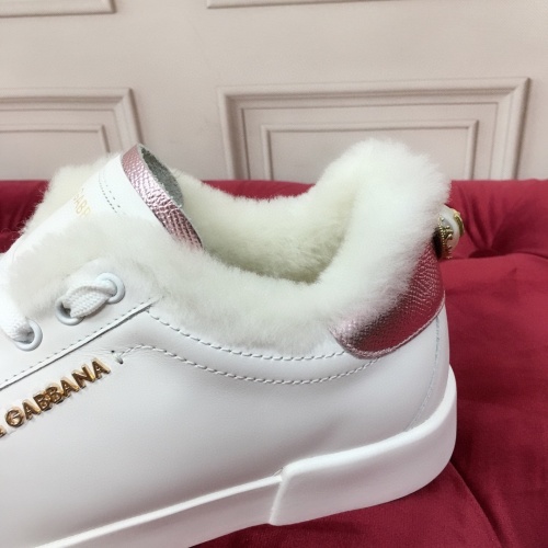 Replica Dolce & Gabbana D&G Casual Shoes For Women #1265071 $105.00 USD for Wholesale