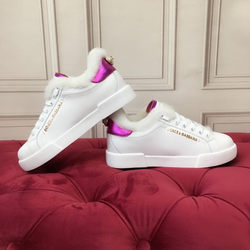 Wholesale Dolce &amp; Gabbana D&amp;G Casual Shoes For Women #1265073 $105.00 USD, Wholesale Quality Replica Dolce &amp; Gabbana D&amp;G Casual Shoes