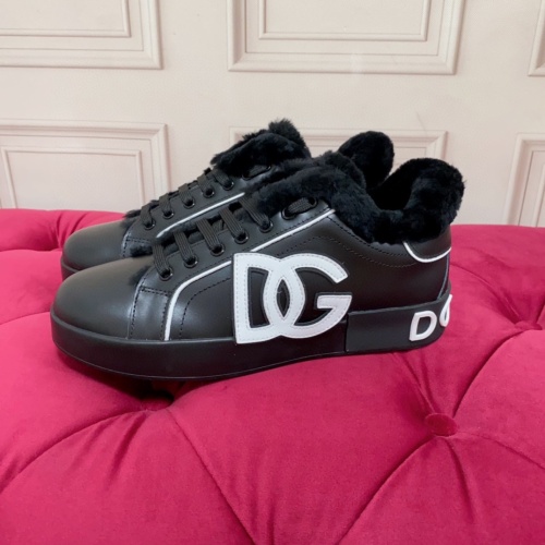 Replica Dolce & Gabbana D&G Casual Shoes For Women #1265091 $108.00 USD for Wholesale