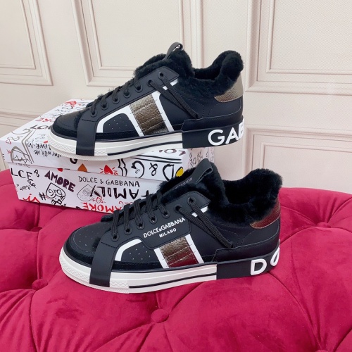 Wholesale Dolce &amp; Gabbana D&amp;G Casual Shoes For Men #1265098 $118.00 USD, Wholesale Quality Replica Dolce &amp; Gabbana D&amp;G Casual Shoes