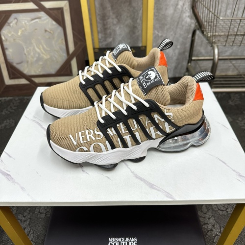 Wholesale Versace Casual Shoes For Men #1265108 $115.00 USD, Wholesale Quality Replica Versace Casual Shoes