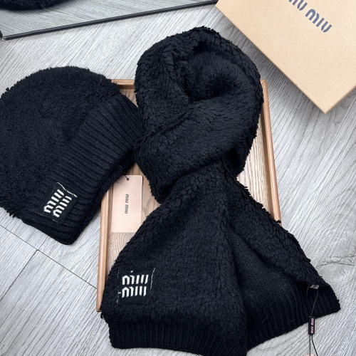 Wholesale MIU MIU Hat and Scarf Set #1265118 $52.00 USD, Wholesale Quality Replica MIU MIU Hat and Scarf and Glove Set