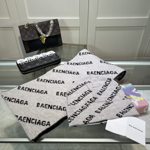 Wholesale Balenciaga Hat and Scarf Set #1265126 $45.00 USD, Wholesale Quality Replica Balenciaga Hat and Scarf and Glove Set