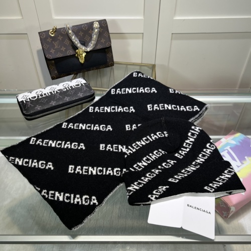 Wholesale Balenciaga Hat and Scarf Set #1265131 $45.00 USD, Wholesale Quality Replica Balenciaga Hat and Scarf and Glove Set