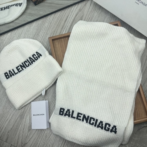 Wholesale Balenciaga Hat and Scarf Set #1265132 $48.00 USD, Wholesale Quality Replica Balenciaga Hat and Scarf and Glove Set