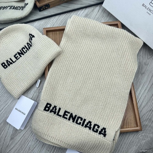 Wholesale Balenciaga Hat and Scarf Set #1265133 $48.00 USD, Wholesale Quality Replica Balenciaga Hat and Scarf and Glove Set