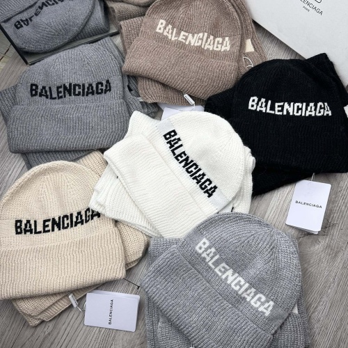 Replica Balenciaga Hat and Scarf Set #1265133 $48.00 USD for Wholesale