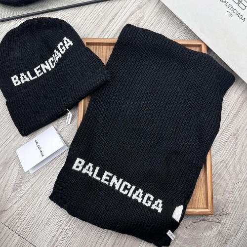 Wholesale Balenciaga Hat and Scarf Set #1265137 $48.00 USD, Wholesale Quality Replica Balenciaga Hat and Scarf and Glove Set