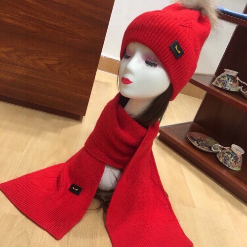 Replica Fendi Hat and Scarf Set #1265145 $52.00 USD for Wholesale