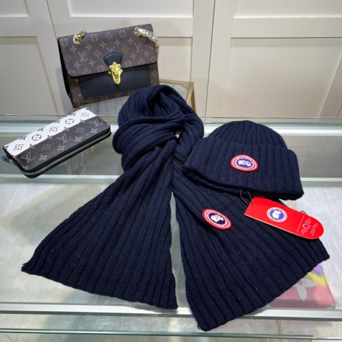 Wholesale Canada Goose Hat and Scarf Set #1265183 $45.00 USD, Wholesale Quality Replica Canada Goose Hat and Scarf and Glove Set