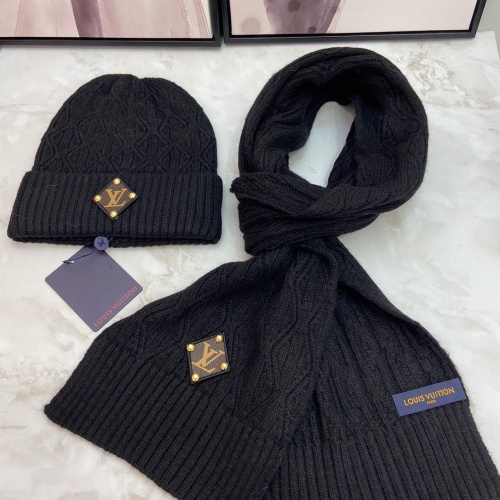 Replica Louis Vuitton LV Hat and Scarf Set #1265190 $48.00 USD for Wholesale