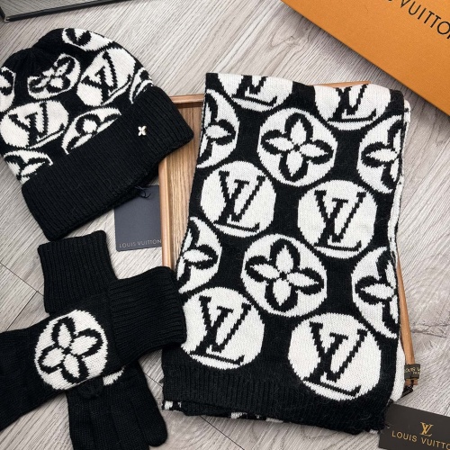 Wholesale Louis Vuitton LV Hat and Scarf and Glove Set #1265209 $72.00 USD, Wholesale Quality Replica Louis Vuitton LV Hat and Scarf and Glove Set