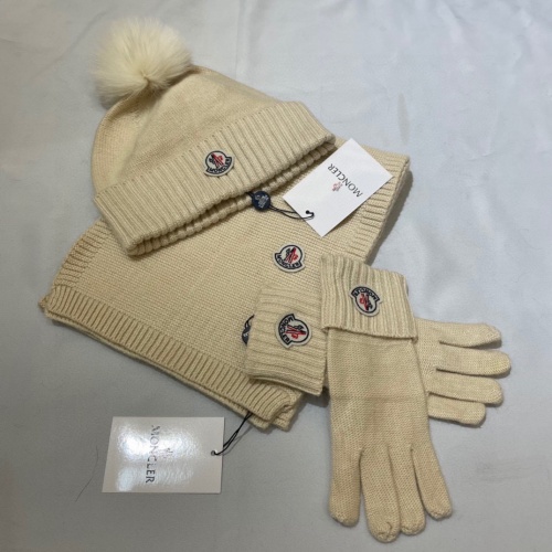 Wholesale Moncler Hat and Scarf and Glove Set #1265212 $72.00 USD, Wholesale Quality Replica Moncler Hat and Scarf and Glove Set