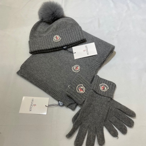 Wholesale Moncler Hat and Scarf and Glove Set #1265214 $72.00 USD, Wholesale Quality Replica Moncler Hat and Scarf and Glove Set