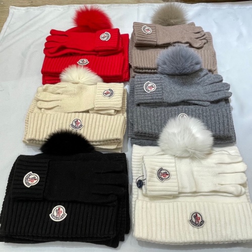 Replica Moncler Hat and Scarf and Glove Set #1265214 $72.00 USD for Wholesale