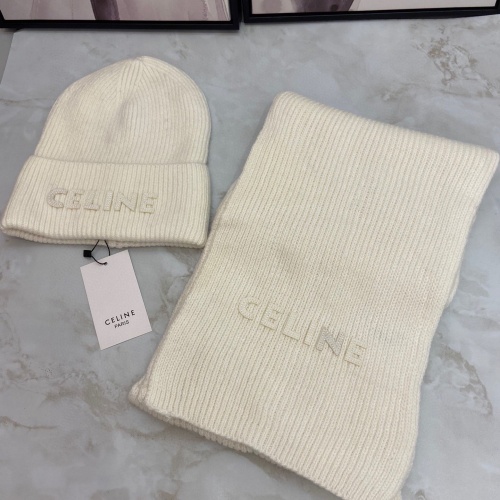 Wholesale Celine Hat and Scarf Set #1265226 $48.00 USD, Wholesale Quality Replica Celine Hat and Scarf and Glove Set