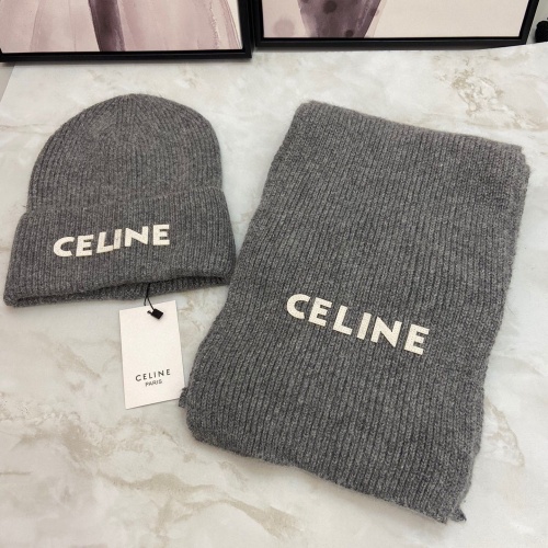 Wholesale Celine Hat and Scarf Set #1265227 $48.00 USD, Wholesale Quality Replica Celine Hat and Scarf and Glove Set