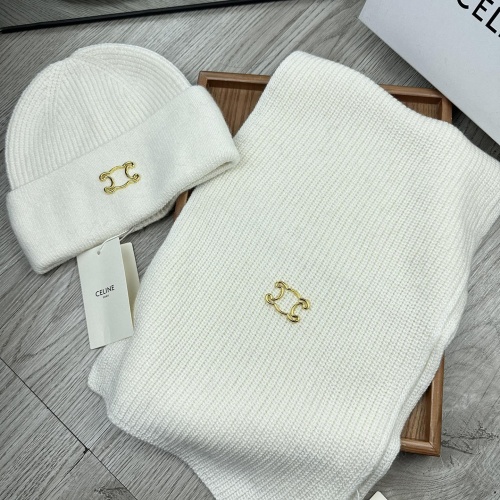 Wholesale Celine Hat and Scarf Set #1265237 $52.00 USD, Wholesale Quality Replica Celine Hat and Scarf and Glove Set