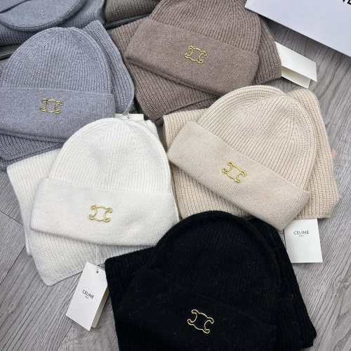 Replica Celine Hat and Scarf Set #1265239 $52.00 USD for Wholesale