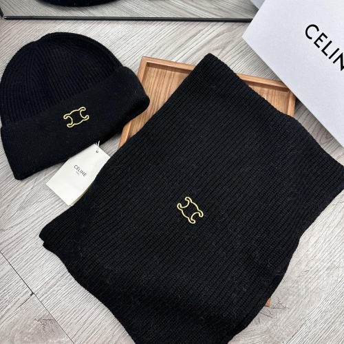 Wholesale Celine Hat and Scarf Set #1265241 $52.00 USD, Wholesale Quality Replica Celine Hat and Scarf and Glove Set