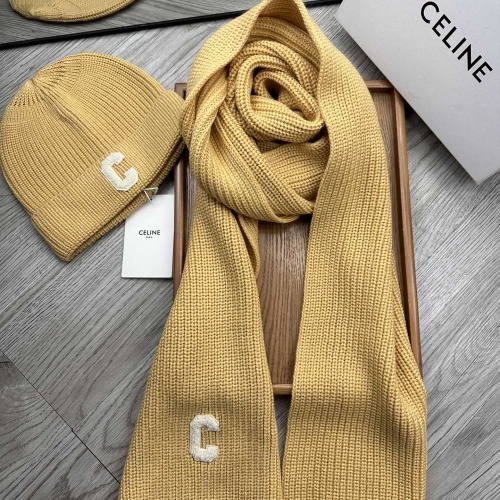 Wholesale Celine Hat and Scarf Set #1265243 $76.00 USD, Wholesale Quality Replica Celine Hat and Scarf and Glove Set