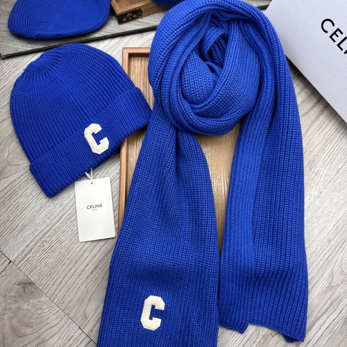 Wholesale Celine Hat and Scarf Set #1265247 $76.00 USD, Wholesale Quality Replica Celine Hat and Scarf and Glove Set