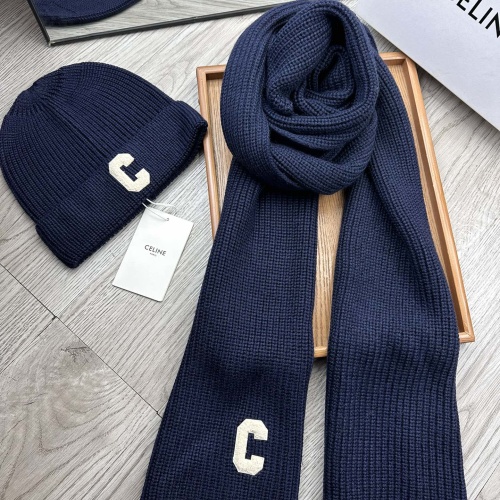 Wholesale Celine Hat and Scarf Set #1265248 $76.00 USD, Wholesale Quality Replica Celine Hat and Scarf and Glove Set