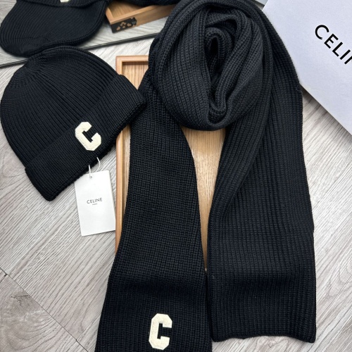 Wholesale Celine Hat and Scarf Set #1265249 $76.00 USD, Wholesale Quality Replica Celine Hat and Scarf and Glove Set