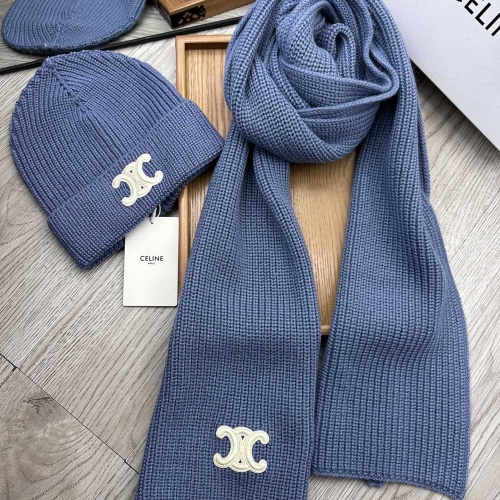 Wholesale Celine Hat and Scarf Set #1265255 $76.00 USD, Wholesale Quality Replica Celine Hat and Scarf and Glove Set