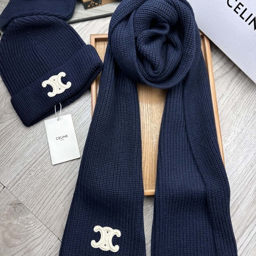 Wholesale Celine Hat and Scarf Set #1265257 $76.00 USD, Wholesale Quality Replica Celine Hat and Scarf and Glove Set