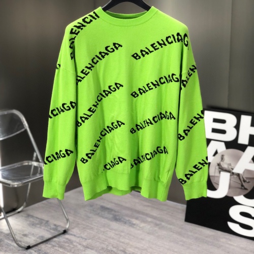 Wholesale Balenciaga Sweaters Long Sleeved For Unisex #1265298 $64.00 USD, Wholesale Quality Replica Balenciaga Sweaters