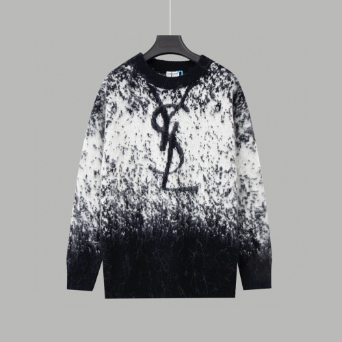 Wholesale Yves Saint Laurent YSL Sweaters Long Sleeved For Unisex #1265377 $64.00 USD, Wholesale Quality Replica Yves Saint Laurent YSL Sweaters