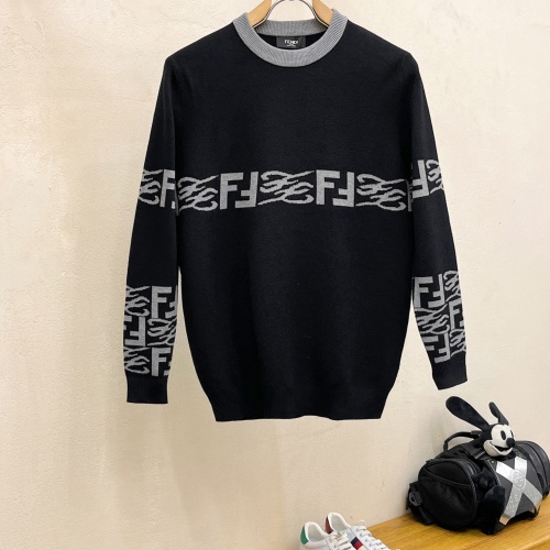 Wholesale Fendi Sweaters Long Sleeved For Unisex #1265531 $72.00 USD, Wholesale Quality Replica Fendi Sweaters