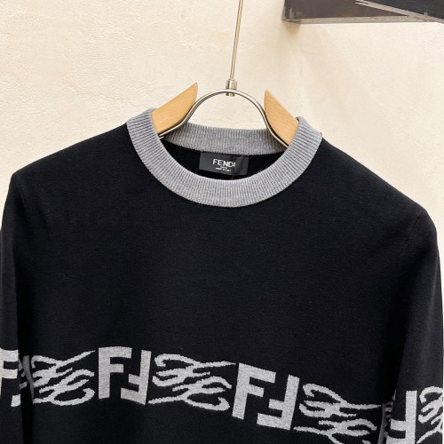 Replica Fendi Sweaters Long Sleeved For Unisex #1265531 $72.00 USD for Wholesale