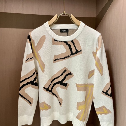 Wholesale Fendi Sweaters Long Sleeved For Unisex #1265536 $48.00 USD, Wholesale Quality Replica Fendi Sweaters