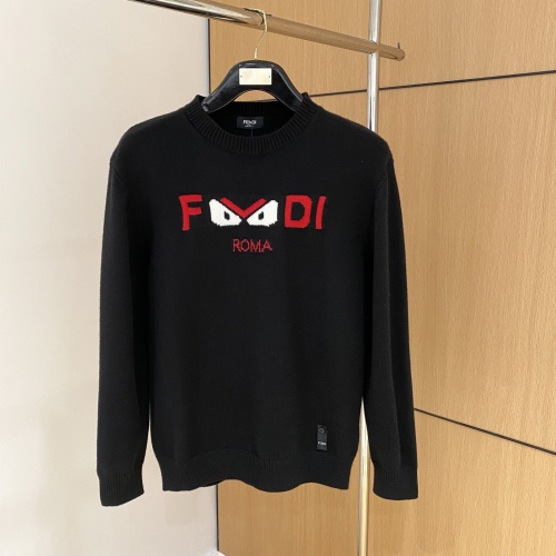 Wholesale Fendi Sweaters Long Sleeved For Unisex #1265579 $85.00 USD, Wholesale Quality Replica Fendi Sweaters