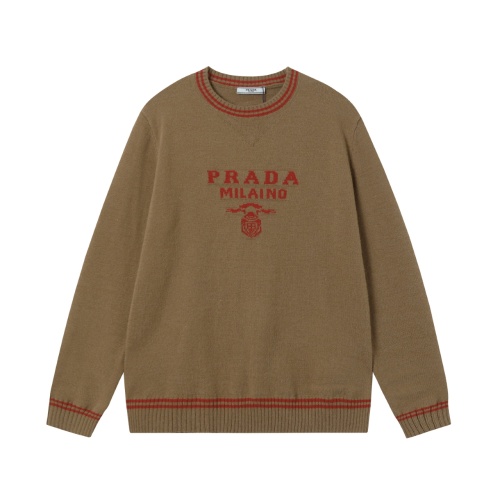 Wholesale Prada Sweater Long Sleeved For Unisex #1265690 $52.00 USD, Wholesale Quality Replica Prada Sweater