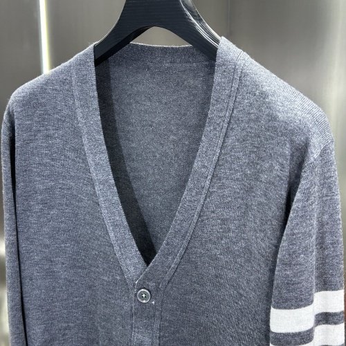 Replica Thom Browne TB Sweaters Long Sleeved For Unisex #1265701 $76.00 USD for Wholesale