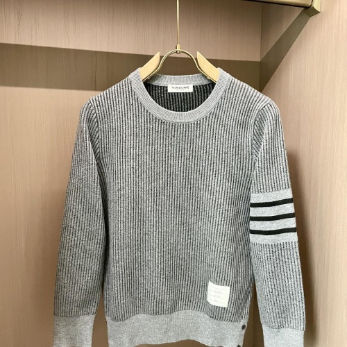 Wholesale Thom Browne TB Sweaters Long Sleeved For Unisex #1265707 $52.00 USD, Wholesale Quality Replica Thom Browne TB Sweaters