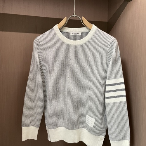 Wholesale Thom Browne TB Sweaters Long Sleeved For Unisex #1265708 $52.00 USD, Wholesale Quality Replica Thom Browne TB Sweaters