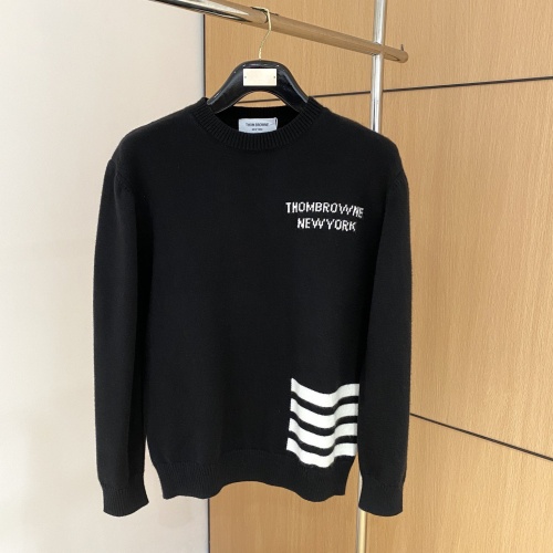 Wholesale Thom Browne TB Sweaters Long Sleeved For Unisex #1265711 $85.00 USD, Wholesale Quality Replica Thom Browne TB Sweaters