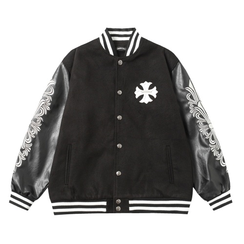 Wholesale Chrome Hearts Jackets Long Sleeved For Unisex #1265807 $85.00 USD, Wholesale Quality Replica Chrome Hearts Jackets