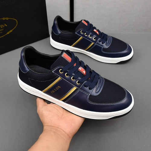 Wholesale Prada Casual Shoes For Men #1265813 $76.00 USD, Wholesale Quality Replica Prada Casual Shoes