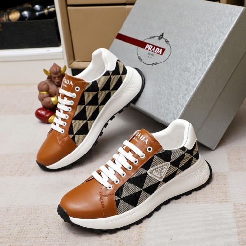 Wholesale Prada Casual Shoes For Men #1265835 $80.00 USD, Wholesale Quality Replica Prada Casual Shoes