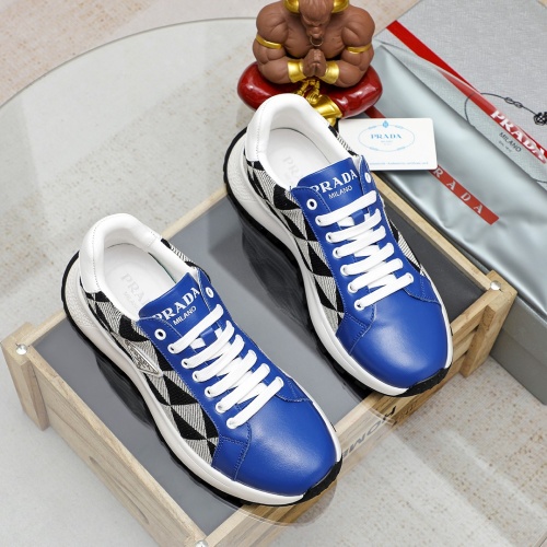 Replica Prada Casual Shoes For Men #1265836 $80.00 USD for Wholesale